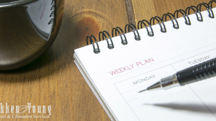 Grief Calendar 2020 Jan – Jun