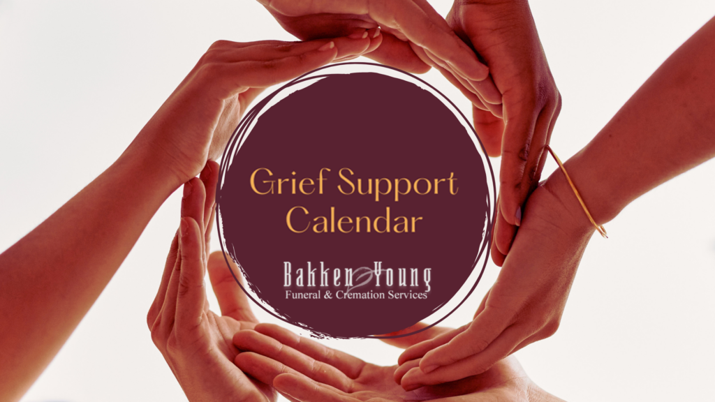 Grief Support Calendar: July - December