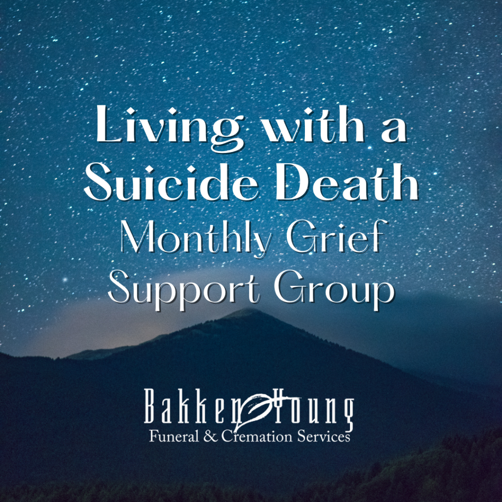 Living with a Suicide Death Grief Support Group