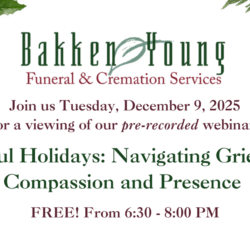 Pre-Recorded Viewing of Mindful Holidays