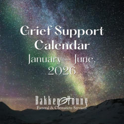 January – June 2026 Grief Support Calendar