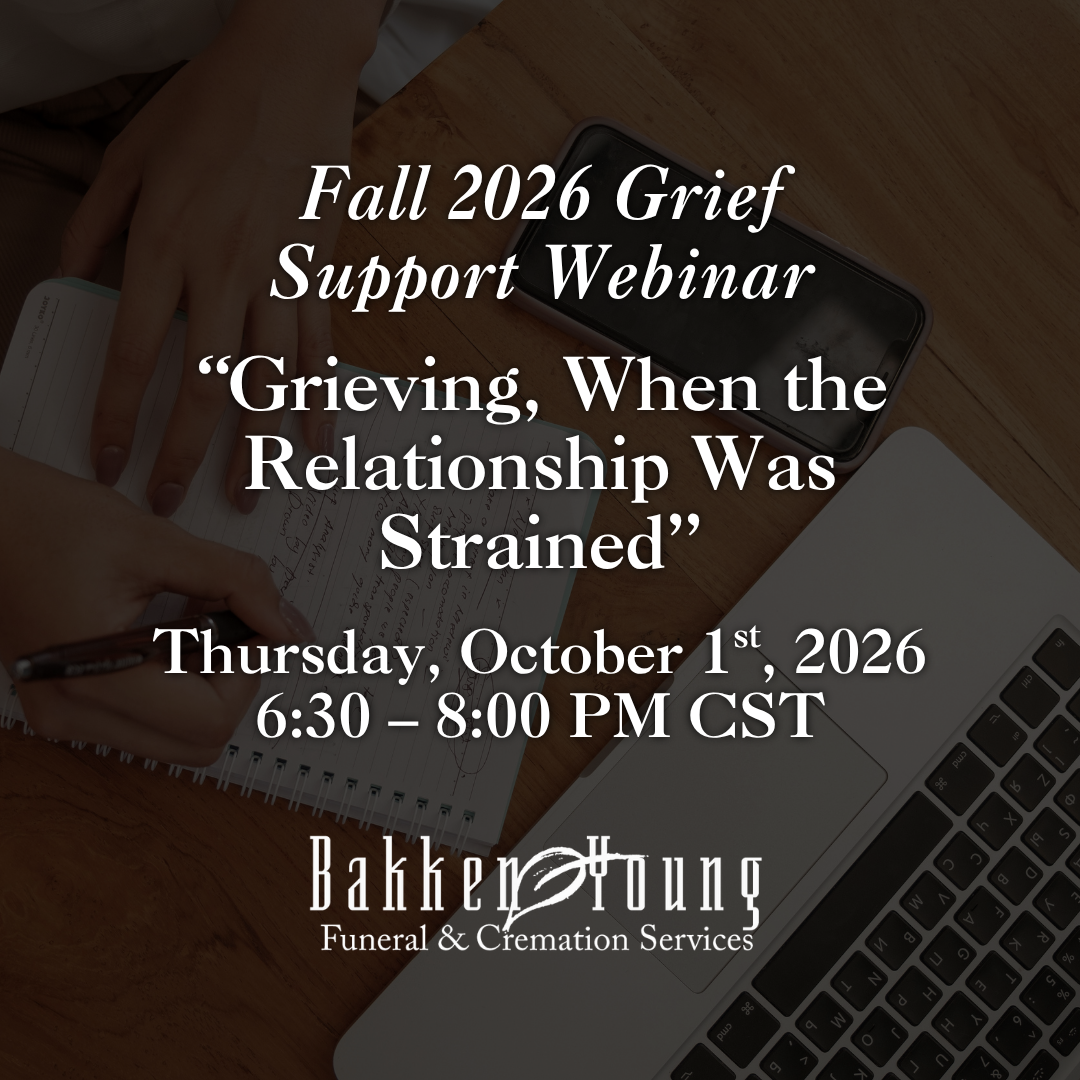 grieving when relationship strained